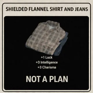 Shielded Flannel Shirt and Jeans