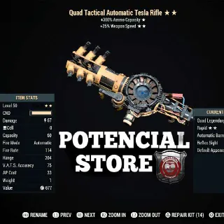 Weapon | Q25 Tesla