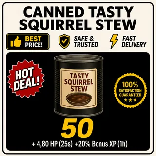 Canned Tasty Squirrel Stew 