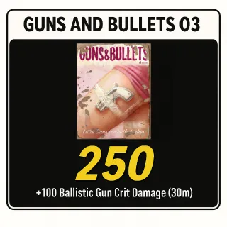 Guns Bullets 3