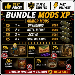Bundle mods XP