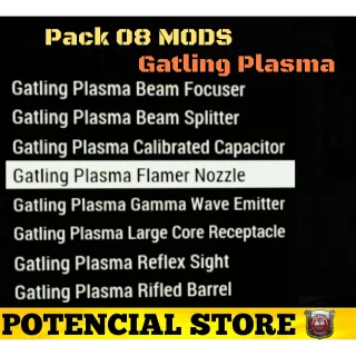 8 MODS Gatling Plasma 