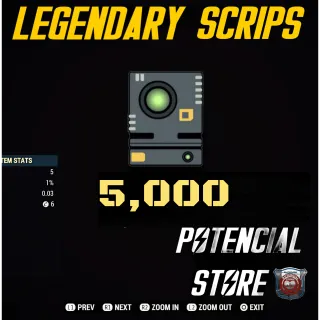 Legendary Scrips 