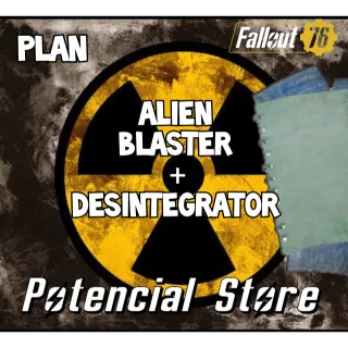 Alien blaster/Desintegrator 