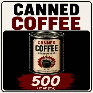 Canned coffee 