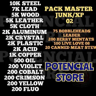 Aid | Pack Master XP/junk 02