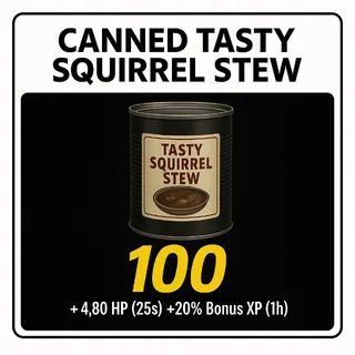 Canned Tasty Squirrel Stew 