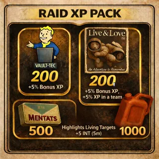 Raid XP Pack Large