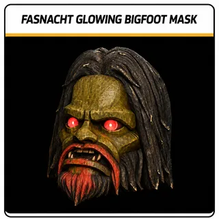 glowing bigfoot mask