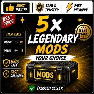 Any 5 Four-Star Legendary Mods