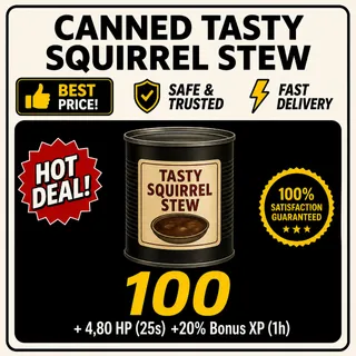 Canned Tasty Squirrel Stew 