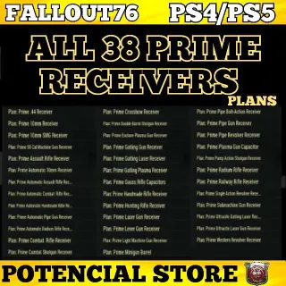 All 38 Prime Receivers