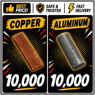 Copper and aluminum 