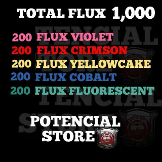 200 Each Flux Total 1k