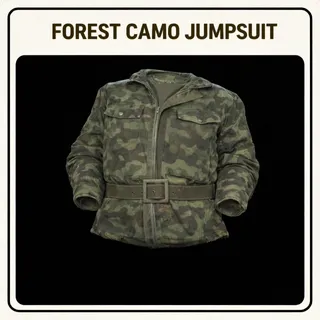 Forest Camo Jumpsuit 