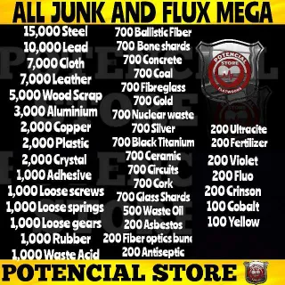 All Junk And Flux MEGA