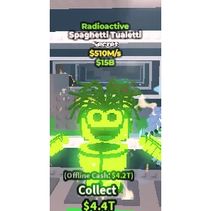 Radioactive Spaghetti Tualetti 510m/s