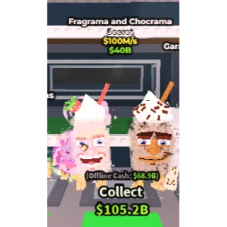 Fragrama and chocorama 100m/s