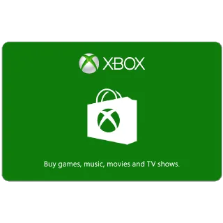 £15.00 Xbox Gift Card UK GBP