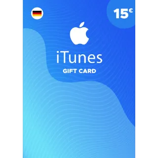 €15.00 iTunes  GERMANY / DEUTSCHLAND