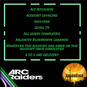 ARC RAIDER ACCOUNTS