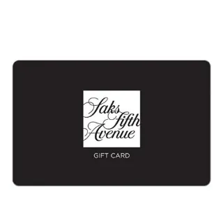 $100 Saks Fifth Avenue gift card
