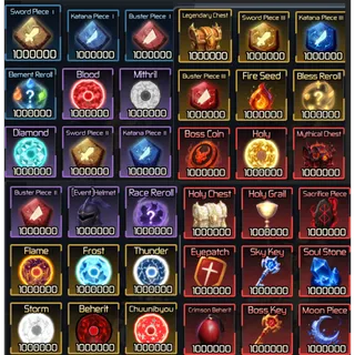 Broken Blade - 1T All Items