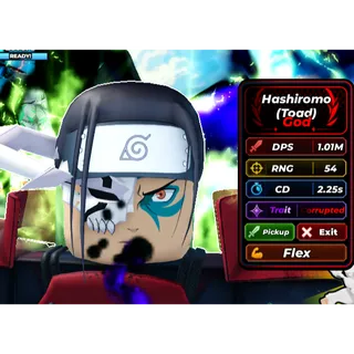 Defend ur base with anime - Arrancar Level 7 Hashiromo [1M Dmg] Trait: Corrupted
