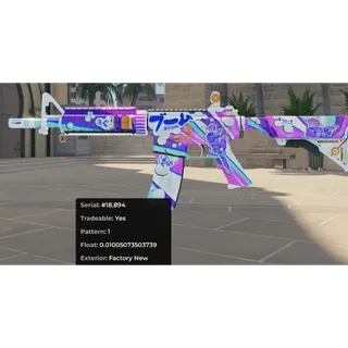 BloxStrike - M4A4 | BubblePop (Factory New)