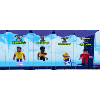  Jump To Steal Soccer Players - 5 Random Level 1 OG Players
