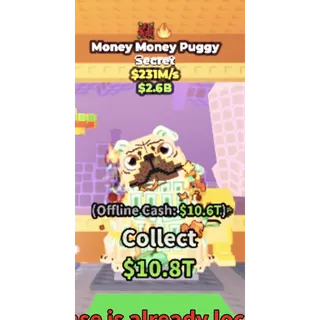 Money money puggy 231m/s