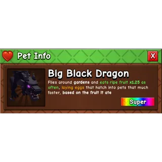 Big black dragon And Ice Serpent