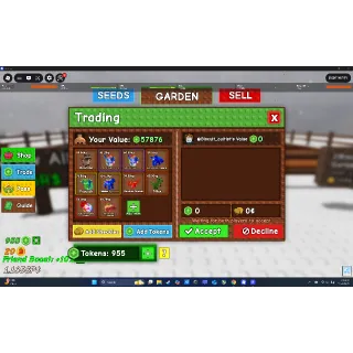 Rainbow hatched OP pet bundle + 15 sec peacock & more 