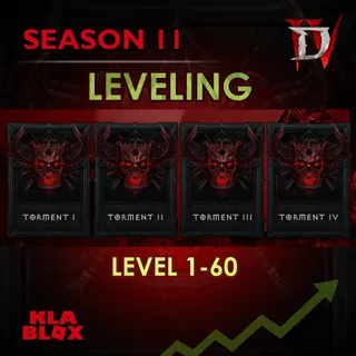 DIABLO4 1-60 T4 UNLOCK SEASON11