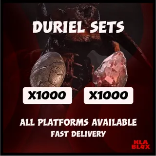 X500 DURIEL SETS DIABLO 4