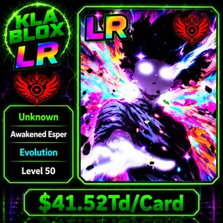 Unknown Awakened Esper - Anime Card Farm