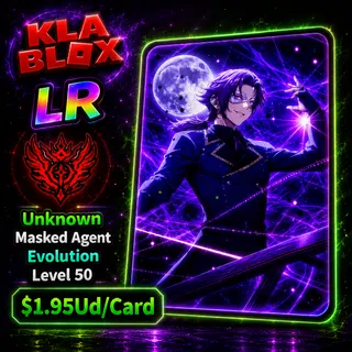 Unknown Masked Agent - Anime Card Farm