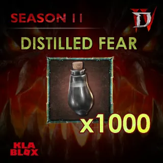 Diablo 4 DISTILLED FEAR x1000