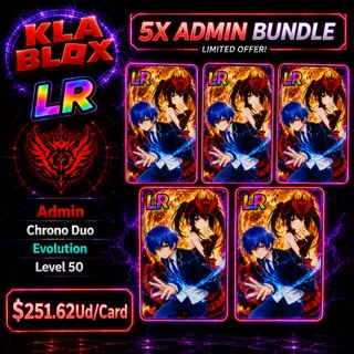 x5 Admin Chrono Duo - Anime Card Farm