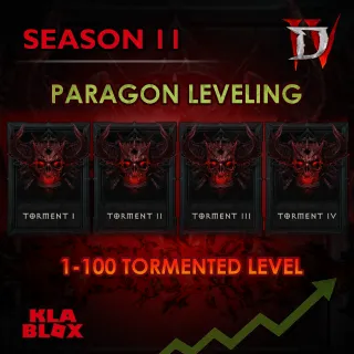 DIABLO4 1-100 POWERLEVELING PARAGON