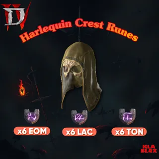 Harlequin Crest Runewords