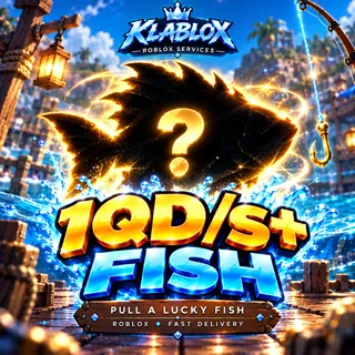 Pull a Lucky Fish (Roblox) | 1QD/s+ Mystery Fish