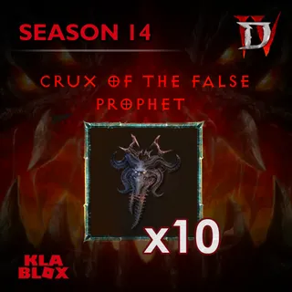 Diablo4 Crux of the False Prophet x10
