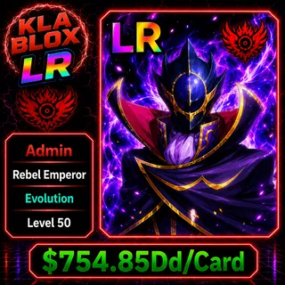 Admin Rebel Emperor - Anime Card Farm