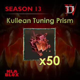 Diablo4 Kullean Tuning Prism x50