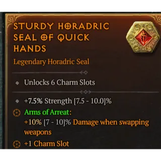 DIABLO4 CHARM +6 SLOTS SEASON 13