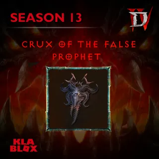 Diablo4 Crux of the False Prophet