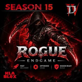 DIABLO4 S15 ROGUE ENDGAME GEAR