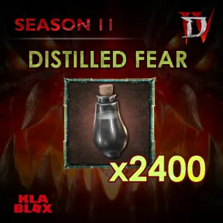 Diablo 4 DISTILLED FEAR x2400