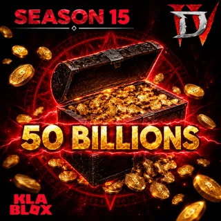 Diablo4 50B Gold SEASON 15